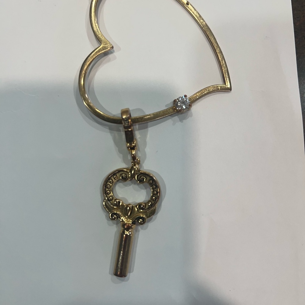 Juicy Couture Gold Key Card Holder Accessory